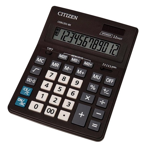 Калькулятор Citezen Busintss Line CDB1201-BK (12 разр)