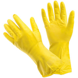 Перчатки  хозяйственные латексные, Household Gloves 30гр. размер ХL 1пара/уп 240уп/кор