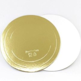 Подложка золото 1,5мм, д-240мм золото-жемчуг  50 шт/упак  Pasticciere