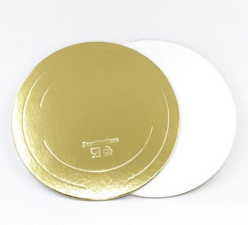 Подложка золото 1,5мм, д-160мм золото-жемчуг  50 шт/упак  Pasticciere