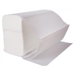 Листовые полотенца V сложения  , бел.,1сл. 23*22 см. 200 л , 20 в кор."BM"