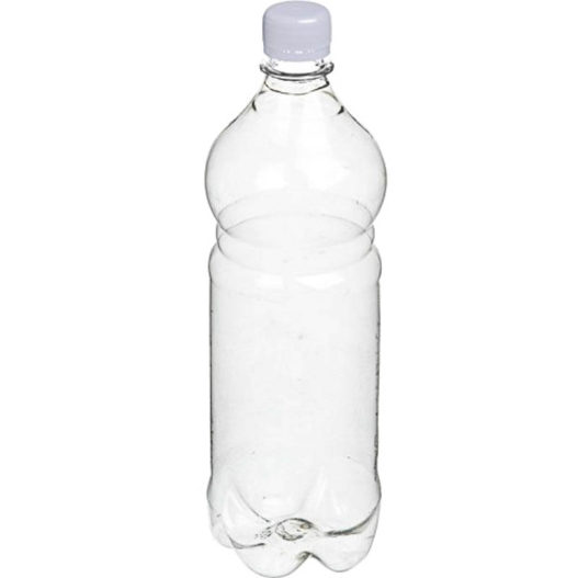 ПЭТ бутылка прозрачн., 0,5 л, узкое горло, с крышкой 120 шт/кор