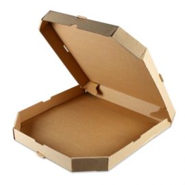 Коробка д/пиццы  250*250*35 см для пиццы бурая без печати 1/100