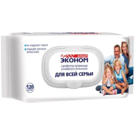 Салфетки влажные Смарт Эконом Антибактериальные(120 шт)Авангард ЧЗ